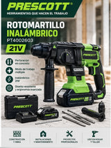 Rotomartillo inalámbrico 21V PT4002603