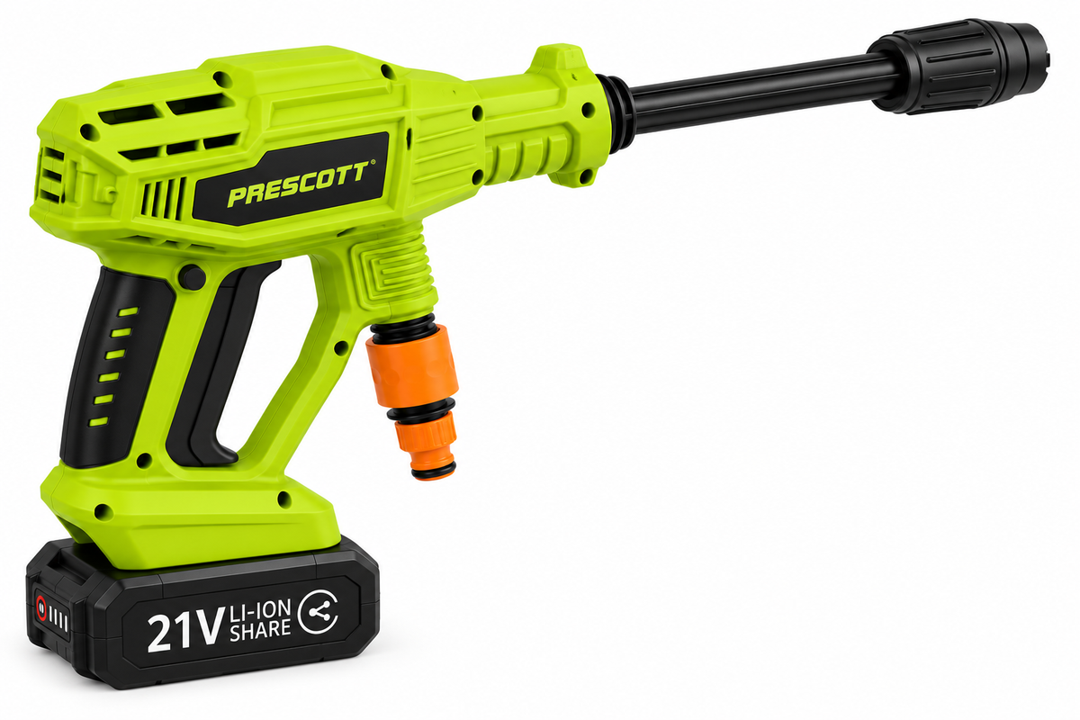 hidrolavadora inalámbrica prescott 21v 250w – pt4025001